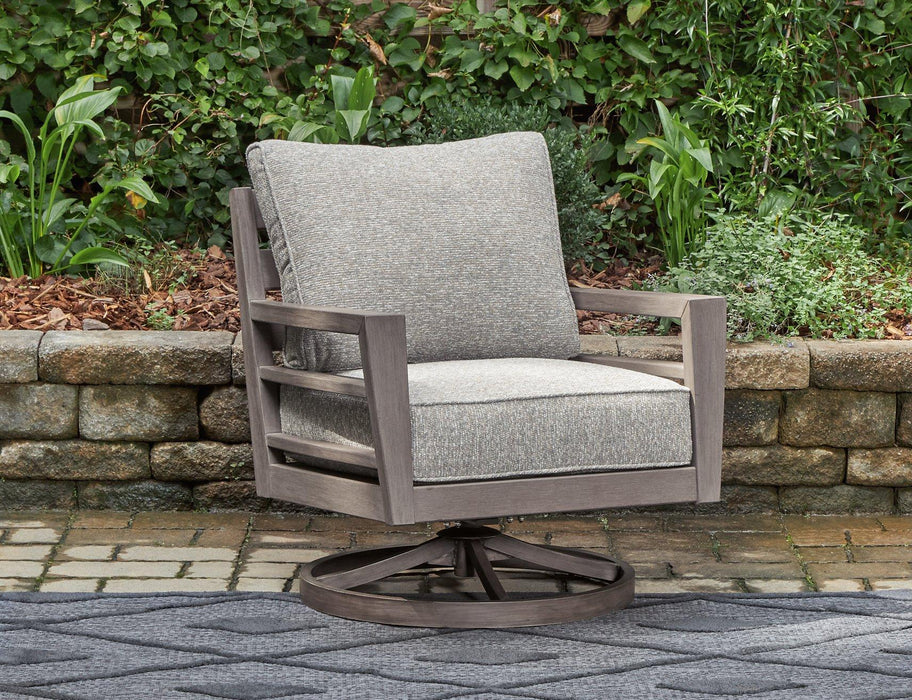 Hillside Barn Outdoor Swivel Lounge with Cushion