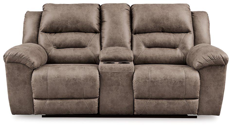 Stoneland Power Reclining Loveseat with Console