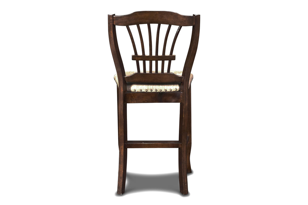 BIXBY  COUNTER  CHAIR (2 PER CARTON)-ESPRESSO