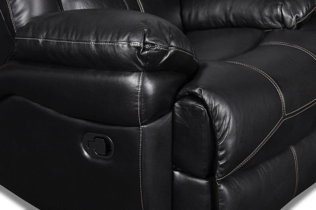 FLYNN GLIDER RECLINER-BLACK