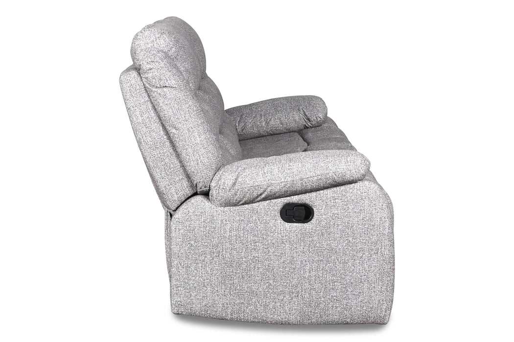 GRANADA DUAL RECLINER SOFA-GRAY