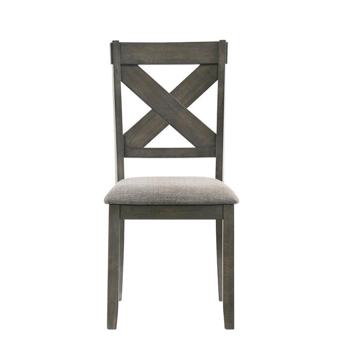 GULLIVER SIDE CHAIR-RUSTIC BROWN