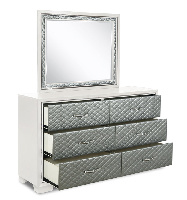 LUXOR DRESSER-WHITE