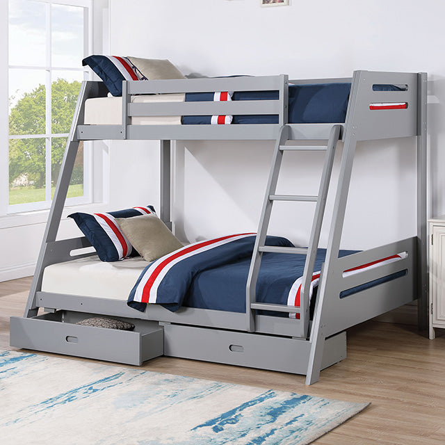 Emilee Twin/Full Bunk Bed image